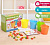 <h4>Комплектация</h4><ul><li>24 фигурки (резиновые): 2 × 1 × 0,5 см.</li><li>Ведёрко (пластик): 6,5 × 5,5 × 5 см.</li></ul> <br>