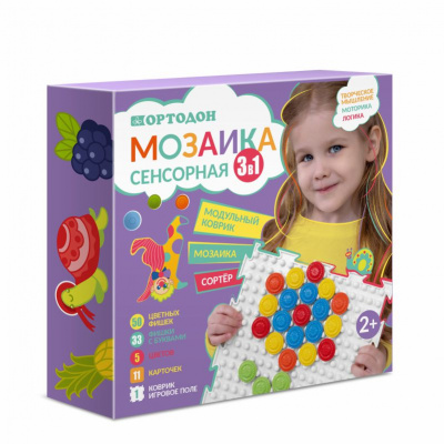 «Мозаика сенсорная 3 в 1» набор
